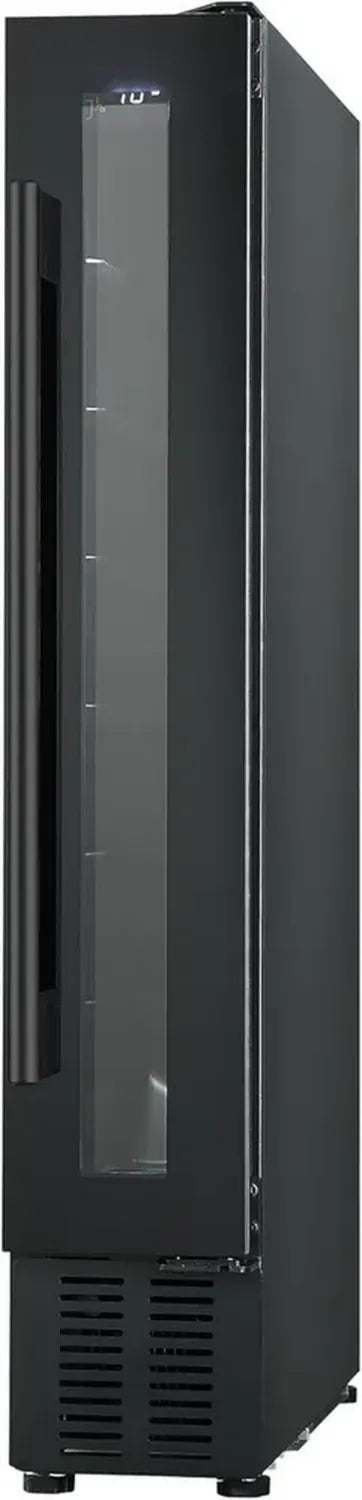 PKM Unterbau-Weinkühlschrank für 7 Flaschen, 20 Liter, Schmal, Elektronische Temperaturregelung