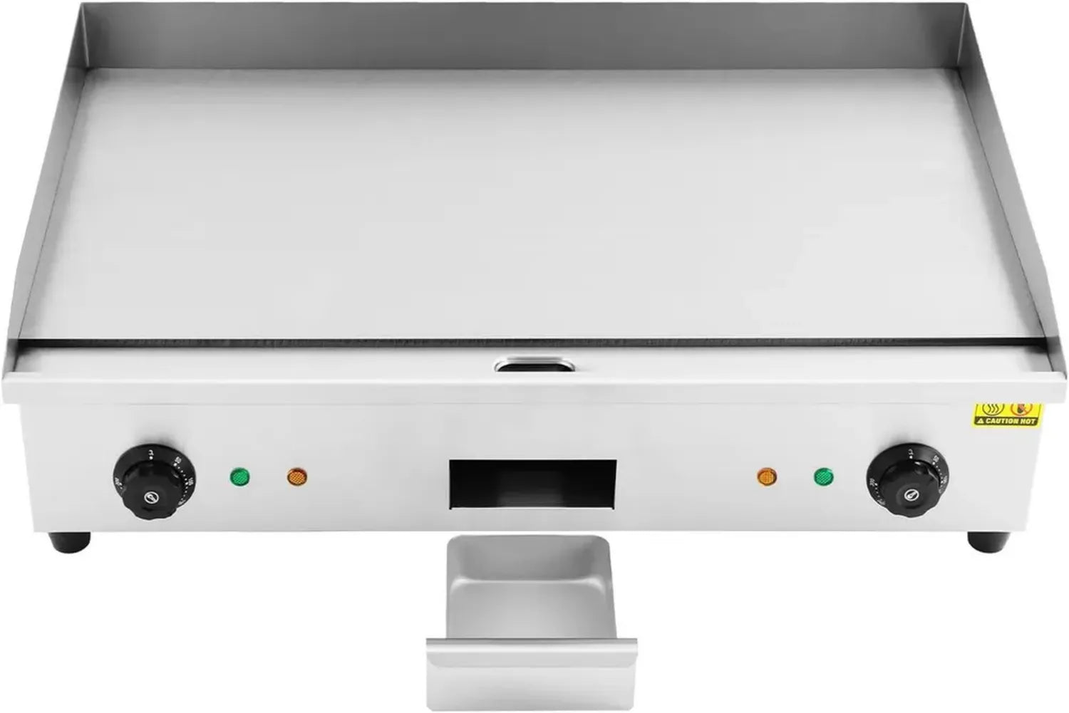 Elektrische Grillplatte mit Temperaturkontrolle für Gastronomie