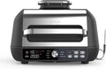 Ninja Foodi MAX PRO 7-in-1 Grill & Heißluftfritteuse, Silber/Schwarz, Mit Digitalem Temperaturfühler