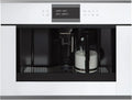 Küppersbusch K-Series 5 Einbau-Kaffeevollautomat, Weiß/Silber Chrom