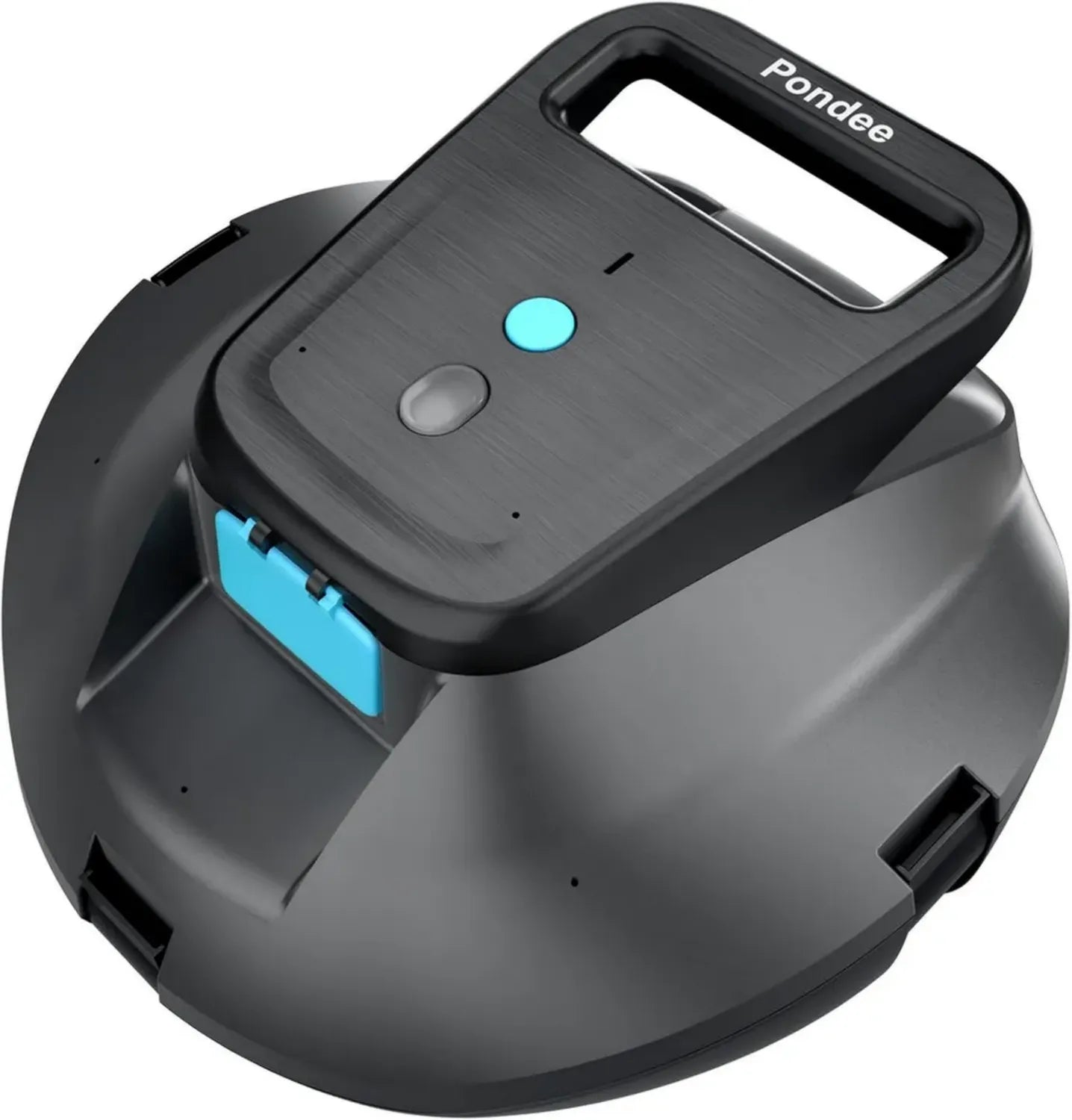 Pondee X1 Poolroboter kabellos, 120 Min Laufzeit, Schnellladung 2,5 h, Auto-Parkfunktion, für Pools bis 80m²