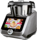 SILVERCREST Küchenmaschine Monsieur Cuisine Smart SKMS 1200 B1, Titanfarbe, Multifunktional