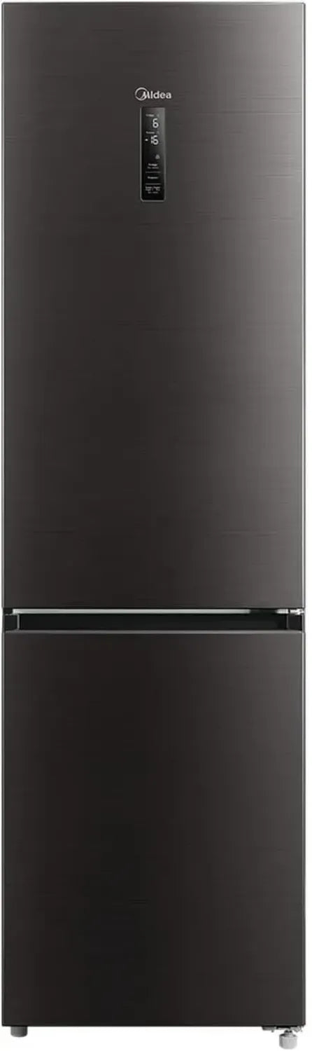 Midea Kühl-Gefrierkombination 323L, NoFrost, Energieeffizient, Verstellbare Schubladen, 201 cm Höhe