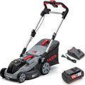 IKRA Bosch 36V Akku-Rasenmäher 3-in-1 mit Mulchfunktion, 38 cm Schnittbreite, für Rasen bis 400 m², inkl. 36V 4Ah Akku und Ladegerät