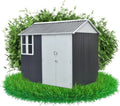 Metall Gartenhaus Betula 4,5 m² – Geräteschuppen & Fahrradgarage