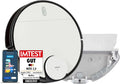 MEDION Saugroboter X40 SW mit Laser-Navigation und Wischfunktion, 8000Pa, Mehrere Etagen, Kartenplanung