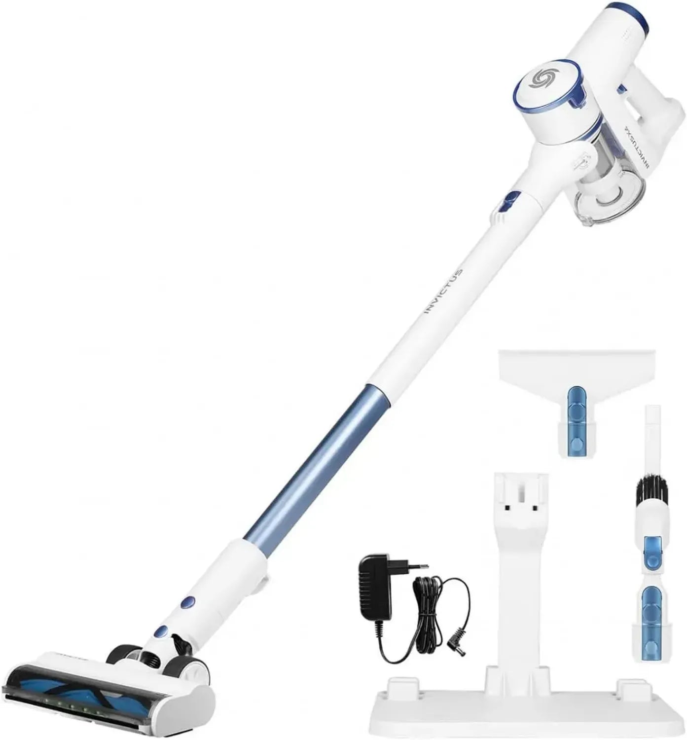 Kabelloser Genius Invictus X4 Staubsauger Set, 11-teilig