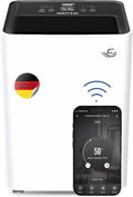 Comedes Demecto 16 eco WiFi - Effizienter Luftentfeuchter für bis zu 65m² Räume, App-Steuerung, 16L/24h Kapazität