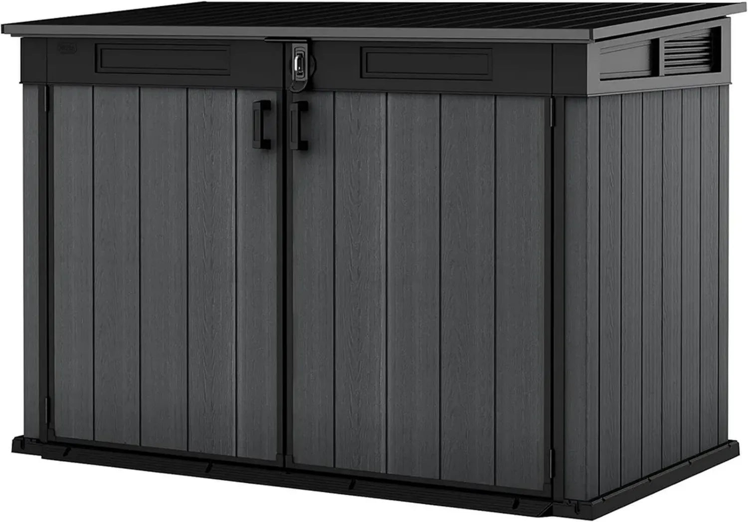 Koll Living Großer Geräteschrank für Gartenbedarf, Fahrräder und Mülltonnen mit Belüftung und DUOTECH-Technologie