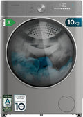Cecotec Frontlader-Waschmaschine 10 kg, 16 Programme, Inverter Plus, Energieklasse A, 1400 U/min, Dampfreinigung