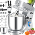 KESSER® 3-in-1 Küchenmaschine K-KM 3000 mit Fleischwolf und Entsafter, 5,5L Rührschüssel, inklusive Zubehör für Pasta und Gebäck