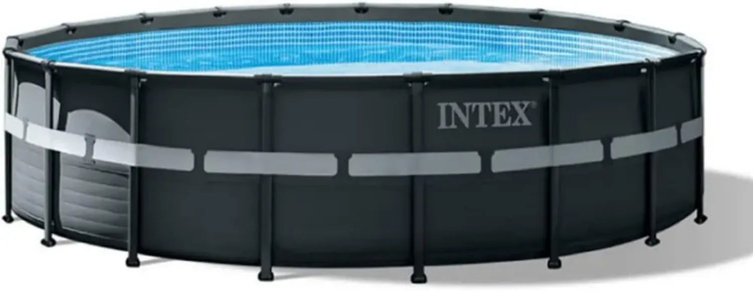 Intex Ultra Rondo Pool Komplettset, Grau, 549 x 132 cm