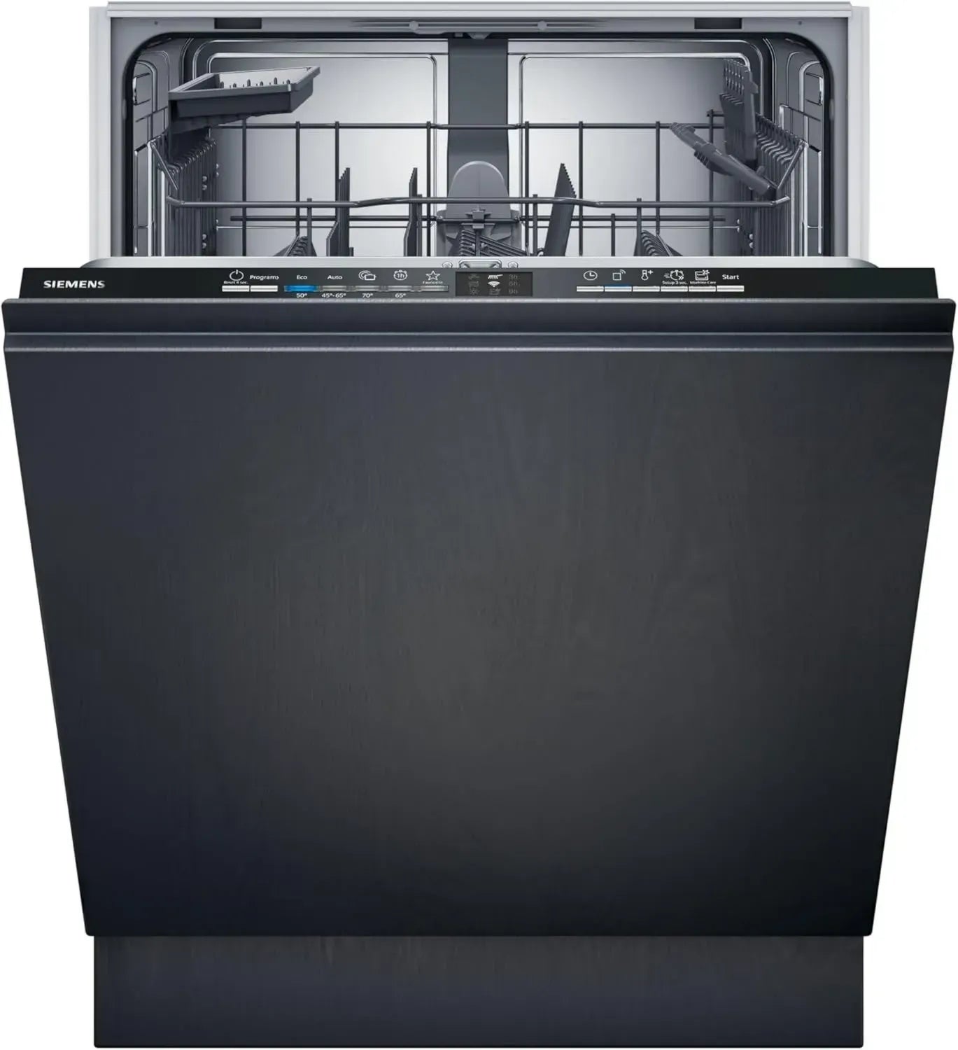 Siemens SN61HX01TE iQ100 Vollintegrierter Geschirrspüler 60cm mit Besteckkorb, Schnellprogramm, HygienePlus, Automatische Anpassung, infoLight, Home Connect und aquaStop