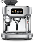 Sage Oracle Dual Boiler Espressomaschine – Präzisionsbrühtechnik, Automatischer und manueller Milchaufschäumer, 45 Mahlgrade, 16 Programme – Edelstahl