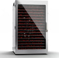 Klarstein Edelstahl-Dörrgerät, 1500W Dörrautomat für Obst, Gemüse, Pilze und Fleisch, mit 16 Metallgittern, 24-Stunden-Timer und Touchscreen