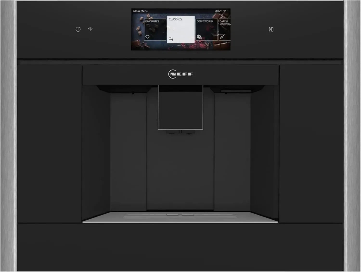 NEFF N90 Einbau-Kaffeevollautomat mit 6.8 Zoll Touchscreen