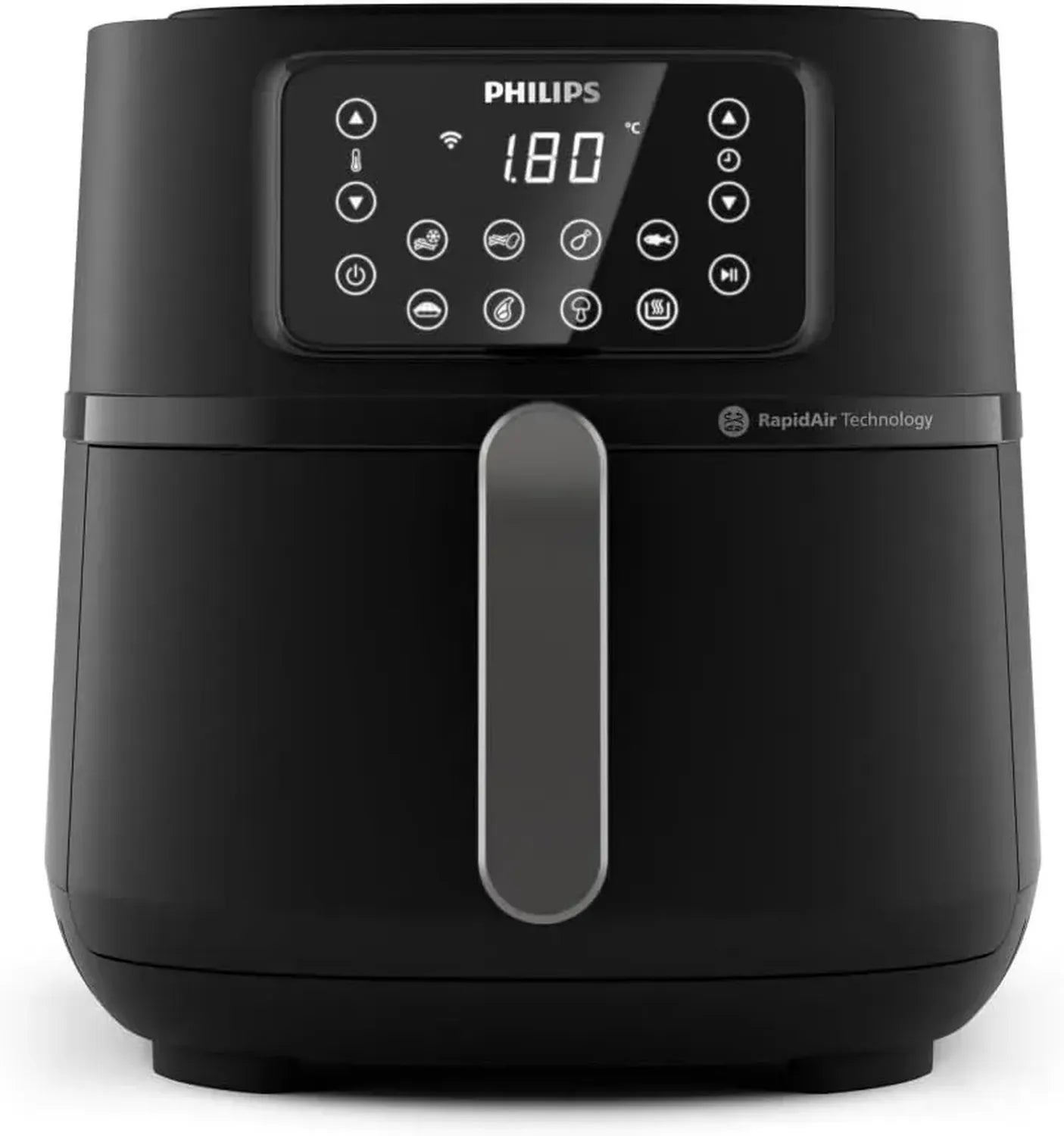Philips Airfryer XXL 5000 Serie, 7,2L, 16-in-1, WLAN-fähig, 90% weniger Fett, Rapid Air-Technologie, Rezepte-App, Modell HD9285/90