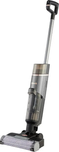 Shark HydroVac Akku-Nass-Trockensauger mit antimikrobieller Bürstenrolle, geruchsneutralisierende Lösung, automatischer Selbstreinigung, saugt und wischt, Grau Modell WD210EU
