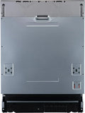 WOLKENSTEIN Vollintegrierter Geschirrspüler 60 cm, 14 Maßgedecke, 6 Programme, Energieklasse D