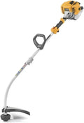 STIGA Benzin-Motorsense 700W, 38cm Schnittbreite, Doppelfadenkopf mit Tap&Go
