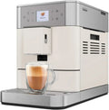 KitchenAid Espresso-Maschine Vollautomat mit Milchaufschäumer, 15 Getränkeoptionen, Weiß