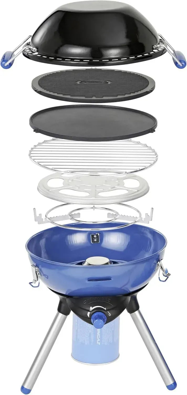 Campingaz Party Grill 400 CV Gasgrill für Camping, Blau/Schwarz
