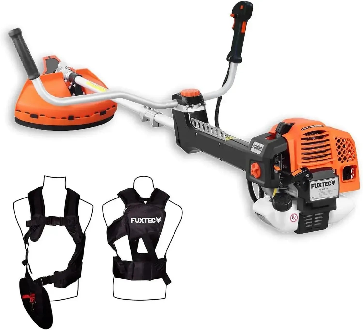 FUXTEC 62ccm Benzin-Motorsense FX-PS162 mit Antivibrationssystem und Komfortgurt