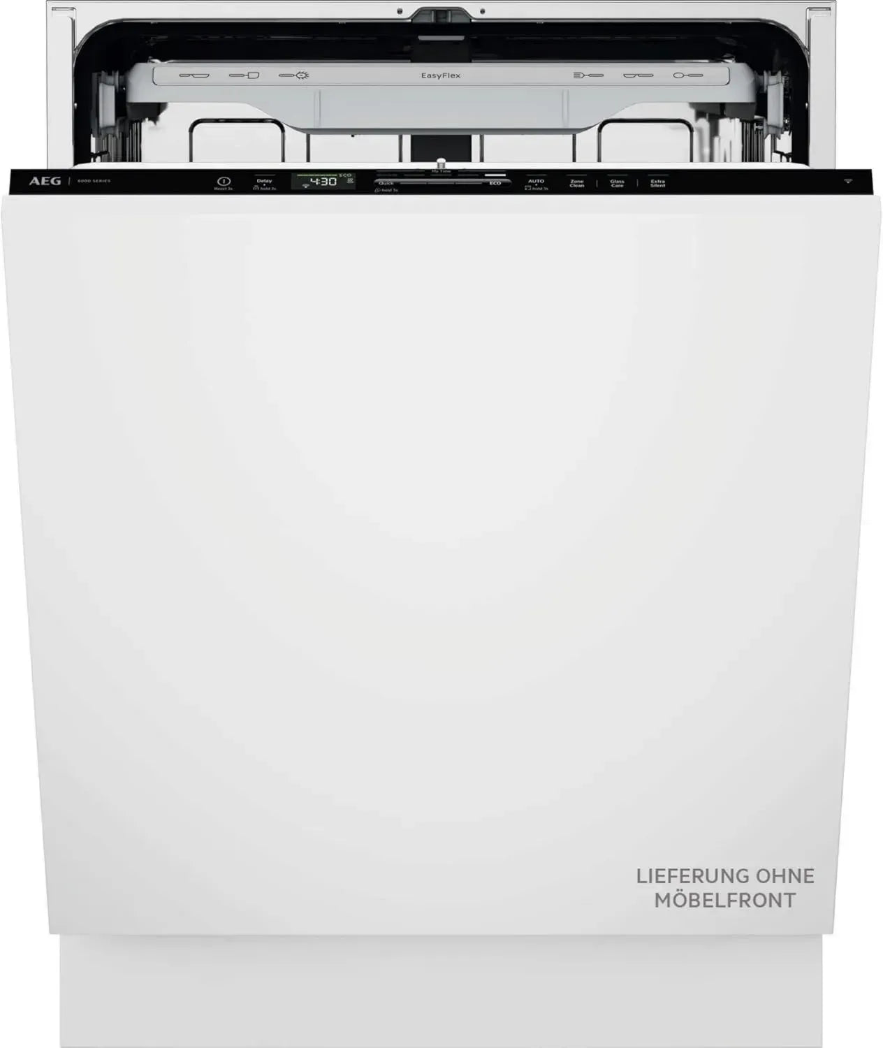 AEG 8000 Serie Geschirrspüler, 60 cm, WiFi-fähig, leise bei 38 dB, Glas-Schutz, sparsam mit 8,4L Wasser, Innenbeleuchtung