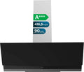 Cecotec Dekorative Dunstabzugshaube 90cm, 416,5 m³/h, A+++, Effizienter DC-Motor für Moderne Küchen