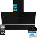 KKT Kolbe Kopffreie Wandhaube 80 cm, 782 m³/h, Schwarzglas, WLAN & App-Steuerung, RGBW-LED