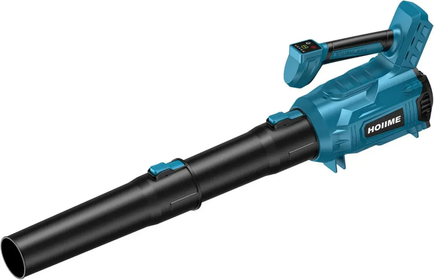 Bürstenloser Akku-Laubbläser für Makita 18V, 6-stufige Geschwindigkeitskontrolle und Turbomodus, ideal für Rasenpflege, 550 km/h (ohne Akku und Ladegerät)