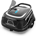 WYBOT A1 Poolroboter, 2025 Upgrade, Kabellos mit Doppelfilter, Akkulaufzeit 120 Min, Für Aufstellpools bis 100㎡ (Schwarz-Weiß)