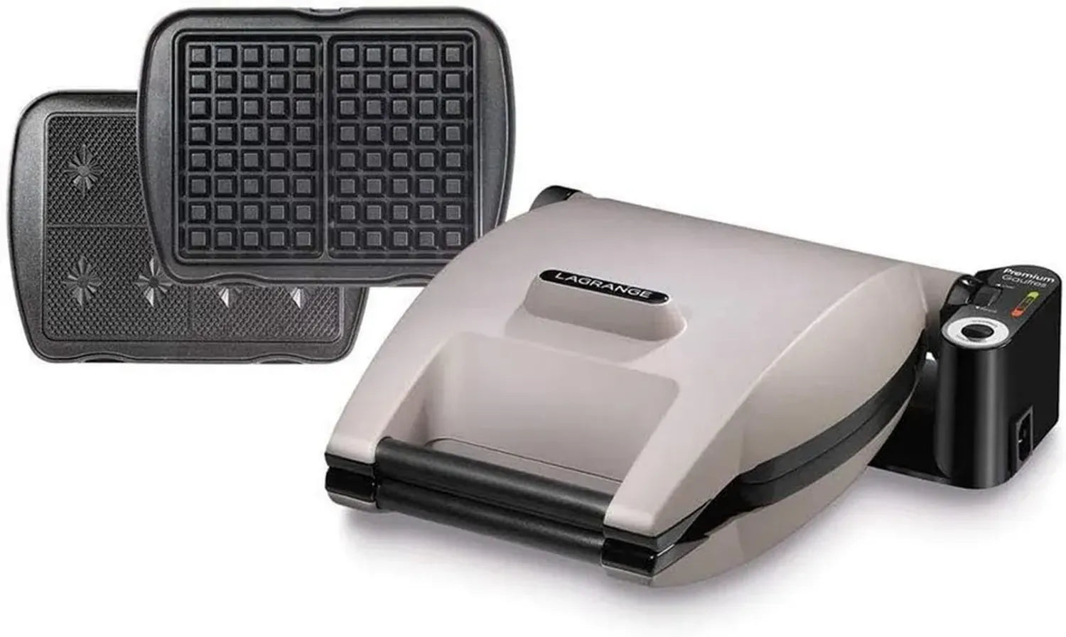 LAGRANGE 019232 Premium Waffeleisen, Mineralguss
