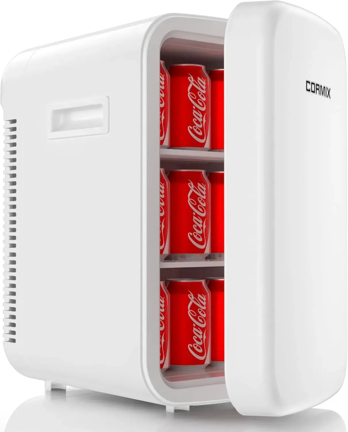 Tragbarer Mini-Kühlschrank 18L mit Kühl- und Heizfunktion, 12V/220V für Zuhause, Büro, Camping und Auto