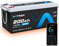 Selbstheizende 12V 200Ah LiFePO4 Batterie mit APP-Überwachung und 200A BMS für Wohnmobile
