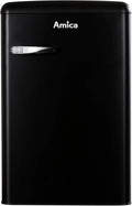 Amica Kühlgerät KS 15617 MS, Schwarz, Energieklasse E
