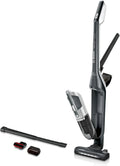 Bosch Flexxo Serie 4 2in1 Akku-Staubsauger, kabellos, hohe Leistung, LED-Düse, für alle Böden, dunkelgrau